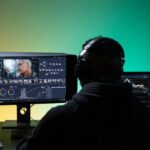 capcut 모바일 사용법으로 자동자막과 배경제거를 적용한 세로 영상 편집 화면